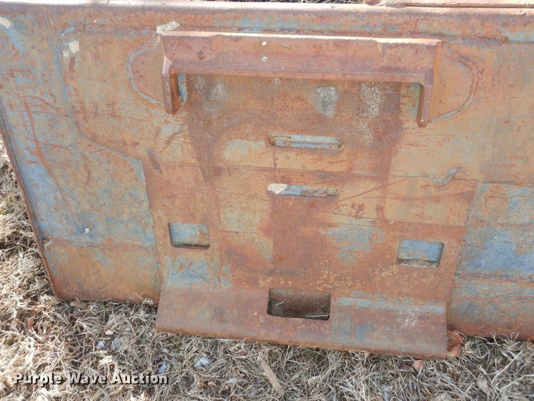 image for item DK7609 66" W skid steer bucket