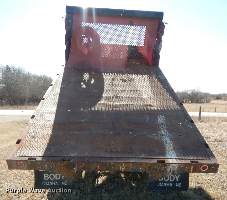 image for item DK7625 1994 Chevrolet C3500  dump flatbed pickup truck