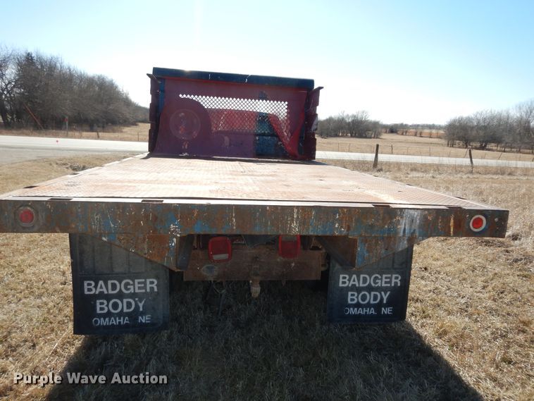 image for item DK7625 1994 Chevrolet C3500  dump flatbed pickup truck