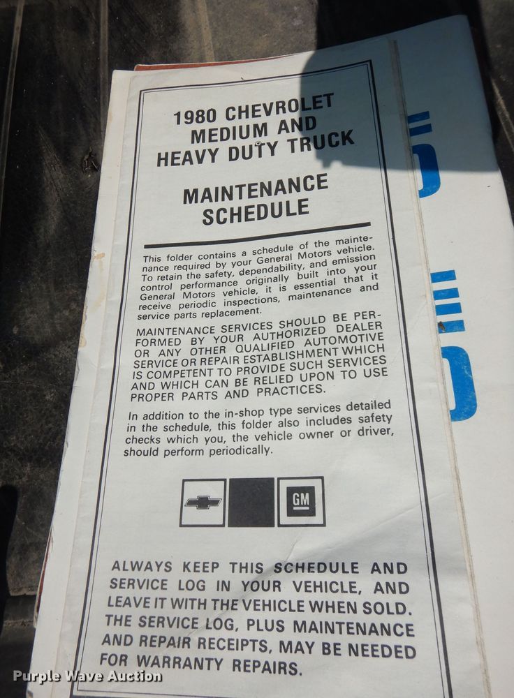 image for item DK7626 1980 Chevrolet C70  flatbed truck