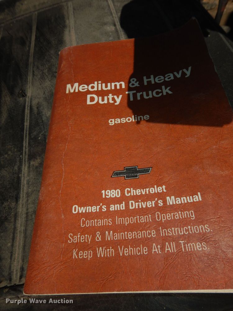 image for item DK7626 1980 Chevrolet C70  flatbed truck