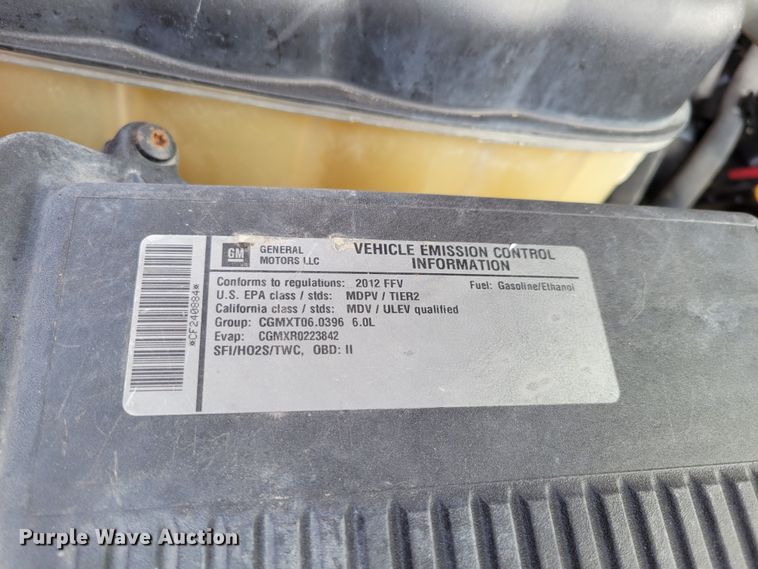 image for item DM8228 2012  Chevrolet Silverado 3500HD  Crew Cab pickup truck