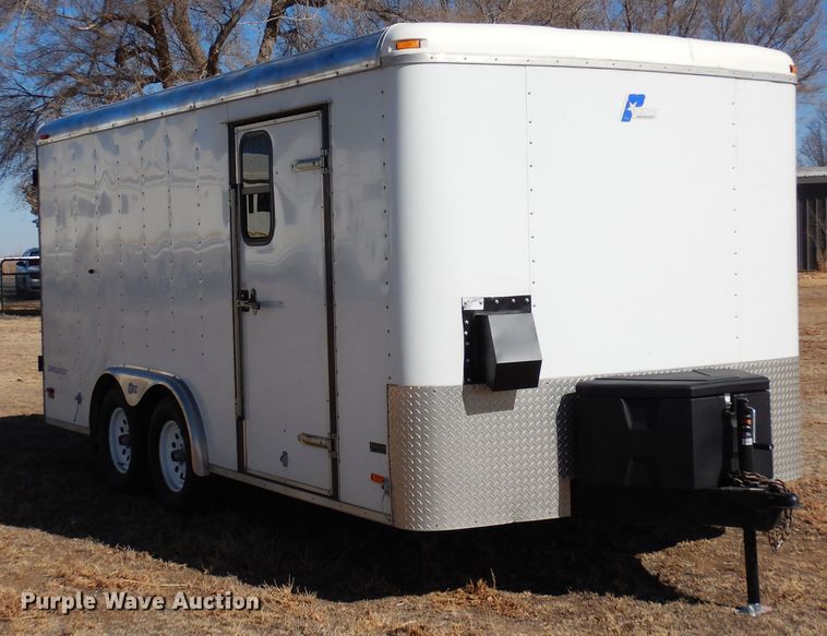 image for item DN6277 1999 Pace American CS816TA2  enclosed cargo trailer