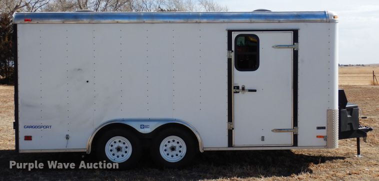 image for item DN6277 1999 Pace American CS816TA2  enclosed cargo trailer