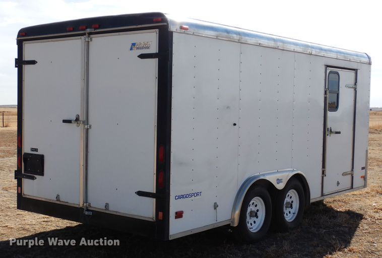 image for item DN6277 1999 Pace American CS816TA2  enclosed cargo trailer