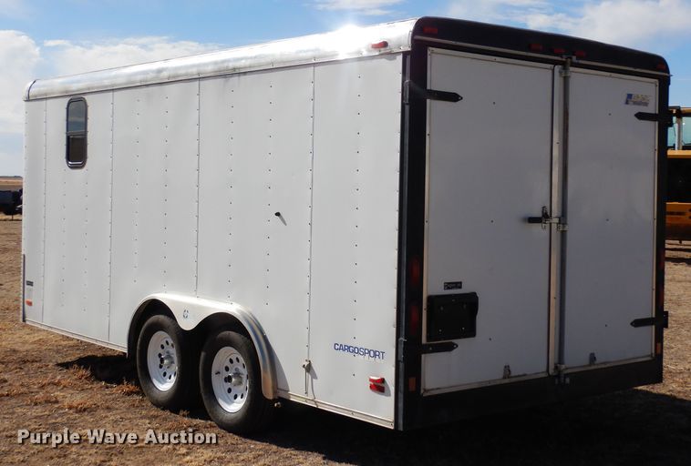 image for item DN6277 1999 Pace American CS816TA2  enclosed cargo trailer