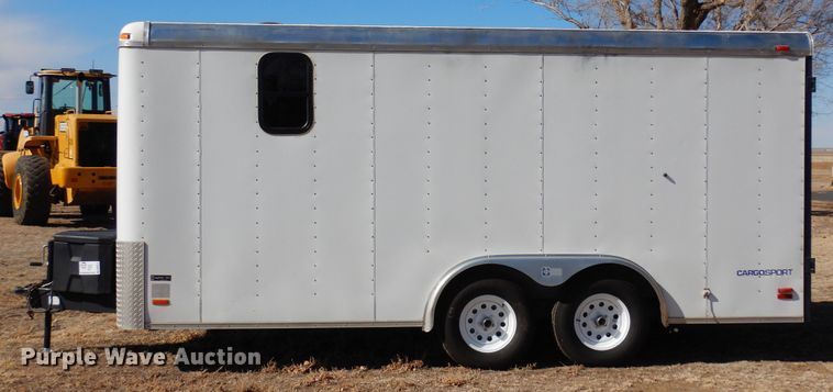 image for item DN6277 1999 Pace American CS816TA2  enclosed cargo trailer