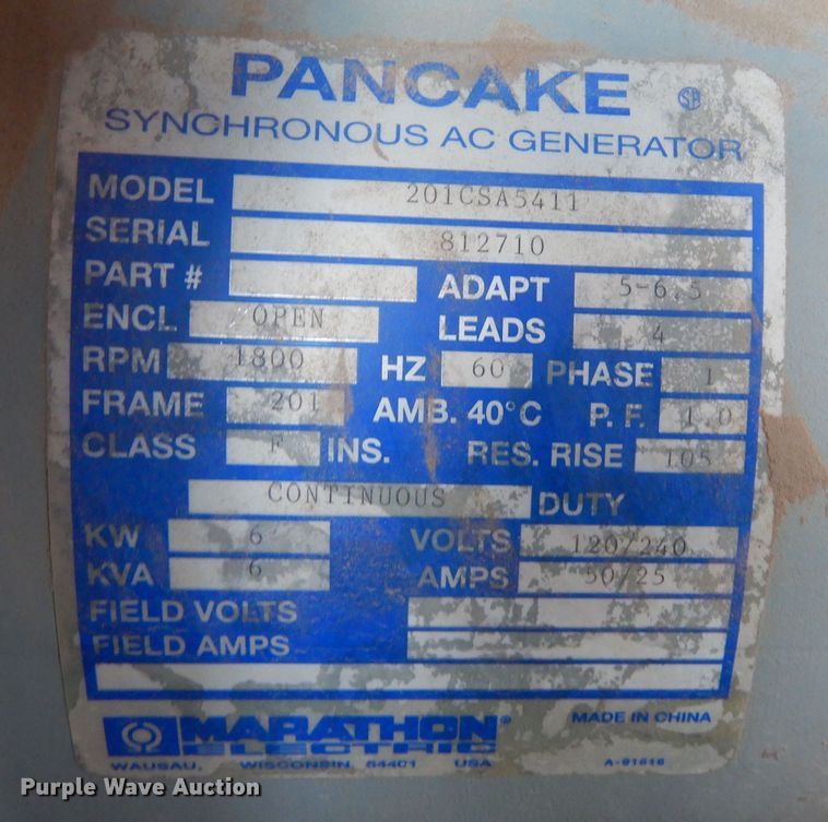 image for item DN6285 2011 Magnum MLT3060K  light plant