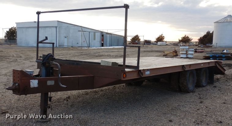 image for item DN6287 1993 Belshe  equipment trailer