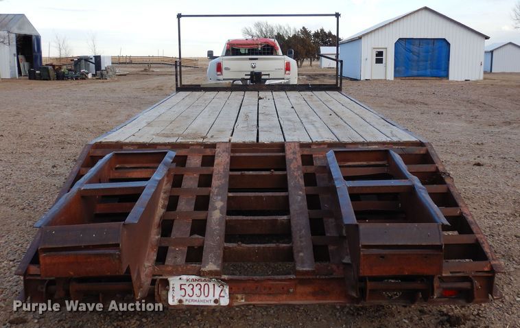 image for item DN6287 1993 Belshe  equipment trailer