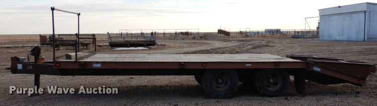 image for item DN6287 1993 Belshe  equipment trailer