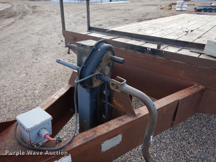 image for item DN6287 1993 Belshe  equipment trailer