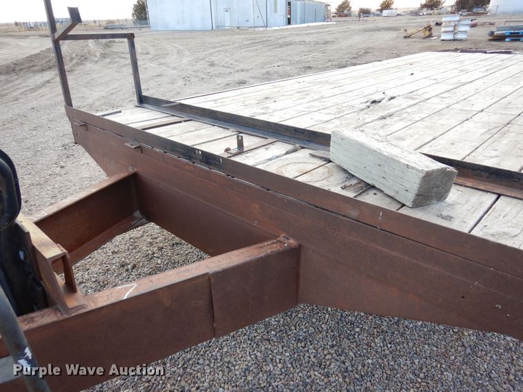 image for item DN6287 1993 Belshe  equipment trailer