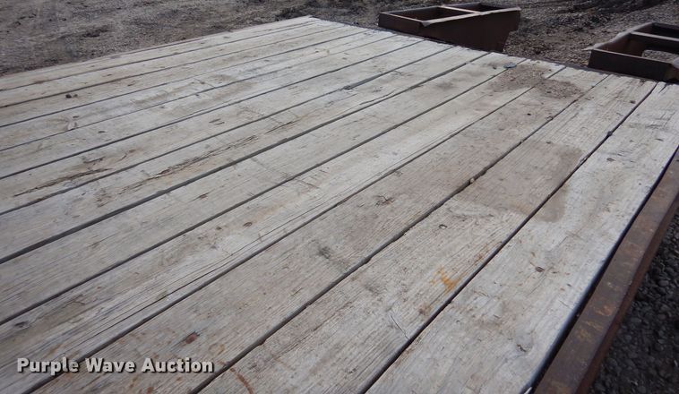 image for item DN6287 1993 Belshe  equipment trailer