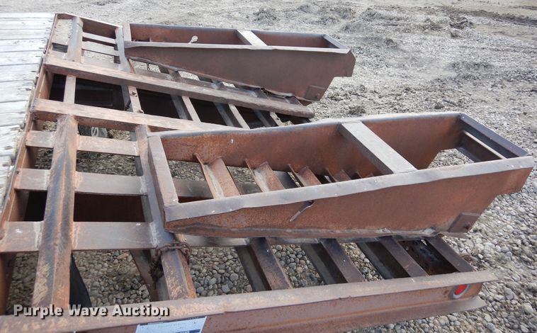 image for item DN6287 1993 Belshe  equipment trailer