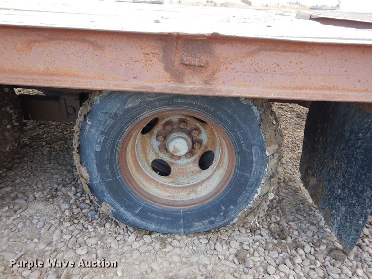 image for item DN6287 1993 Belshe  equipment trailer