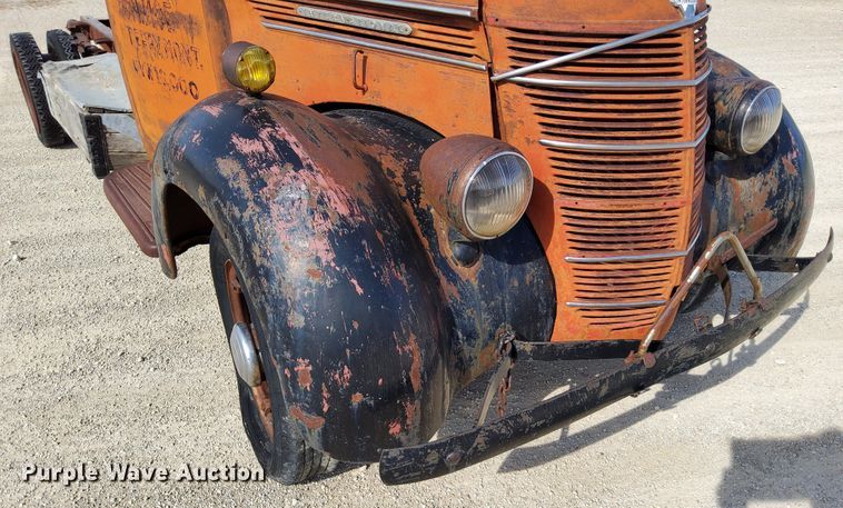 image for item DN6893 1936 International D30  truck cab and chassis