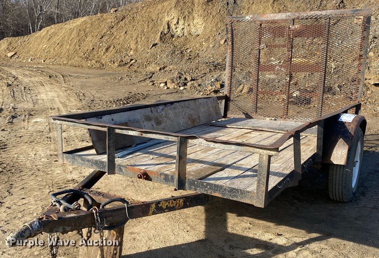 image for item DN8187 Shop built  utility trailer