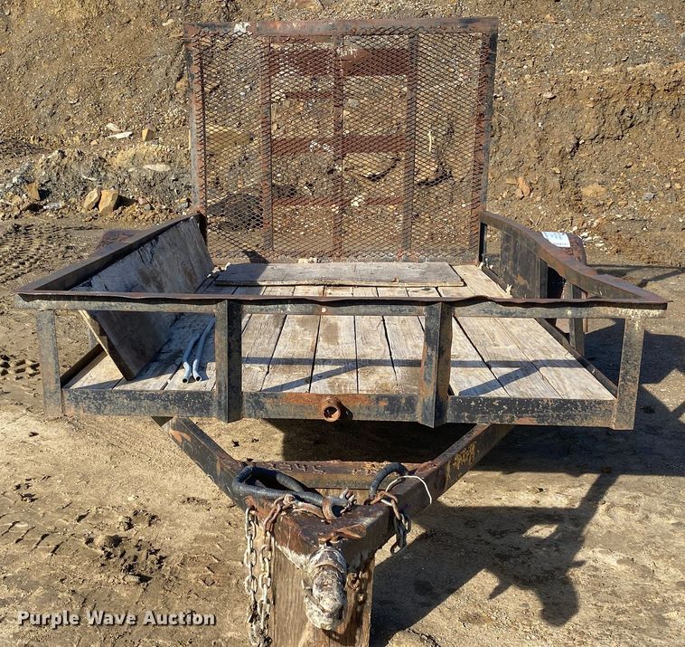 image for item DN8187 Shop built  utility trailer