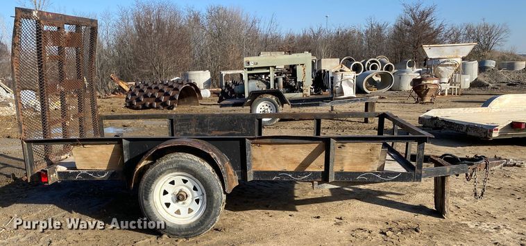 image for item DN8187 Shop built  utility trailer