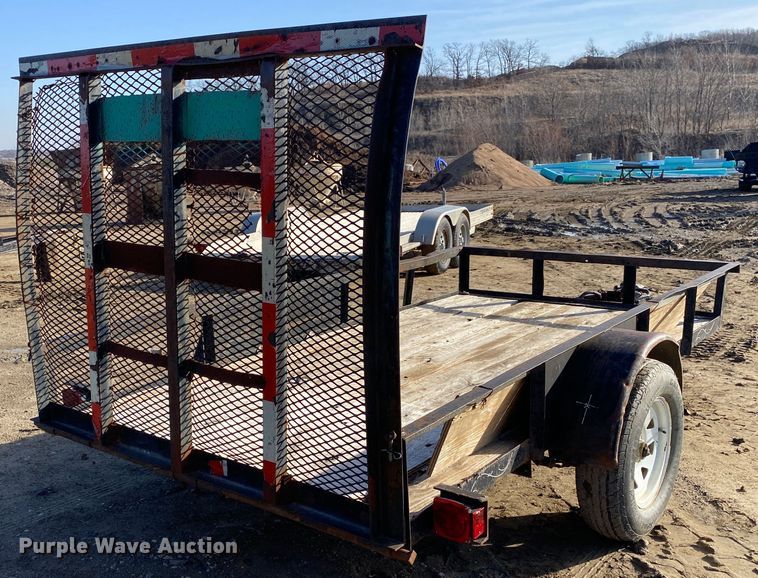 image for item DN8187 Shop built  utility trailer