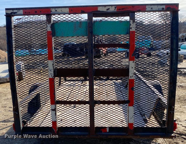 image for item DN8187 Shop built  utility trailer