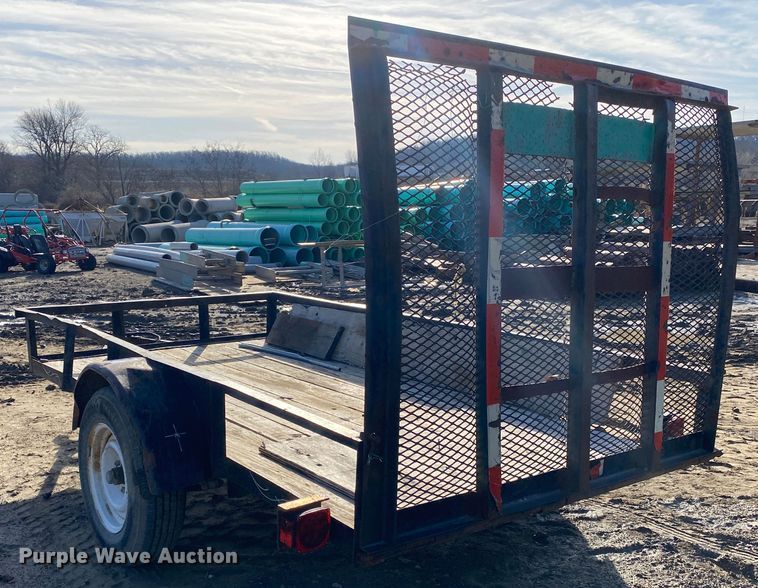 image for item DN8187 Shop built  utility trailer