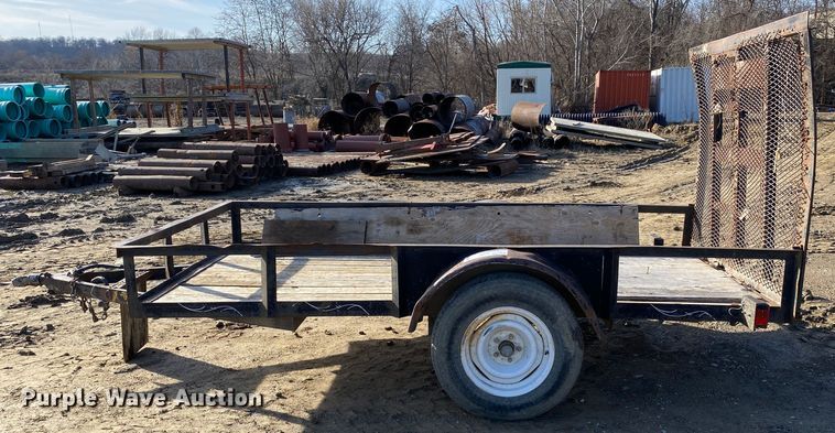 image for item DN8187 Shop built  utility trailer