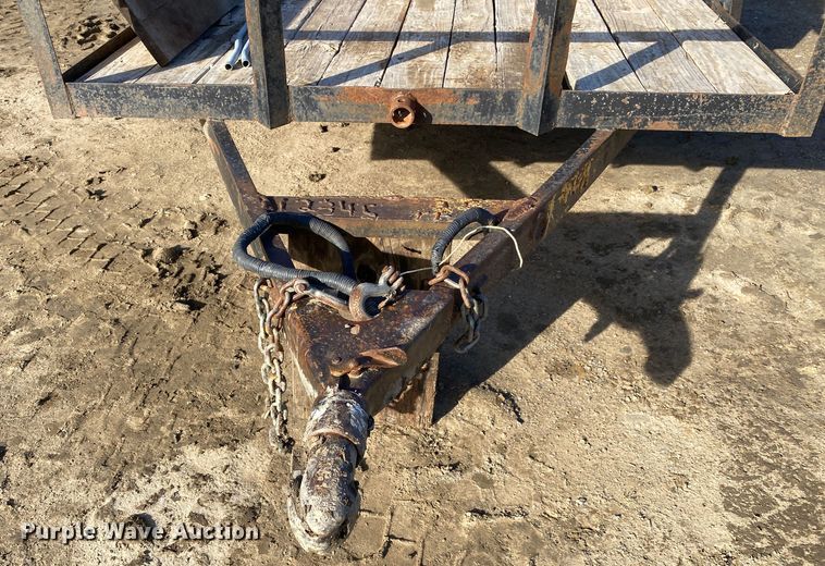 image for item DN8187 Shop built  utility trailer