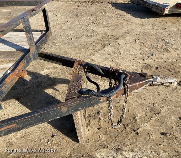 image for item DN8187 Shop built  utility trailer