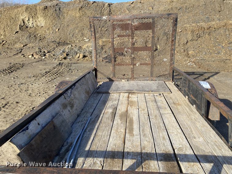 image for item DN8187 Shop built  utility trailer