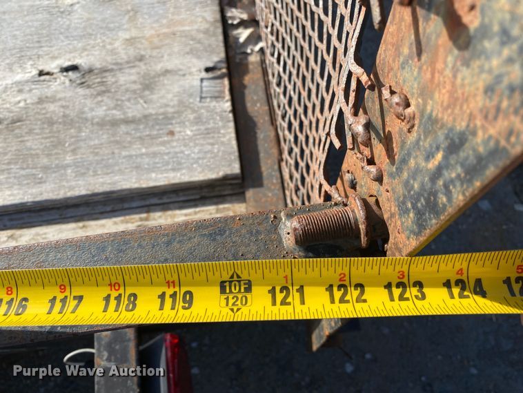 image for item DN8187 Shop built  utility trailer