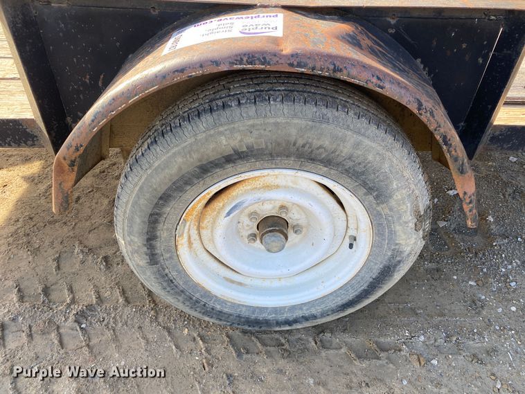 image for item DN8187 Shop built  utility trailer