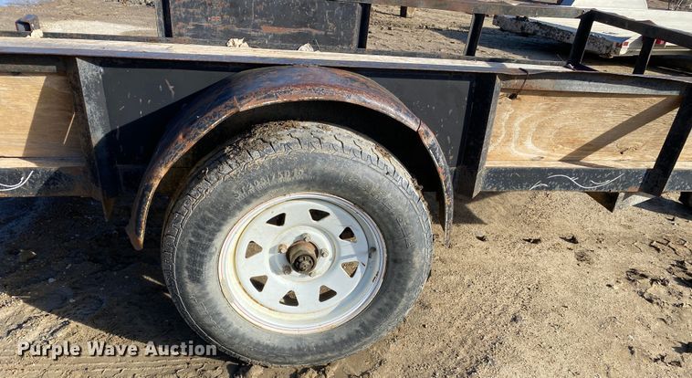 image for item DN8187 Shop built  utility trailer