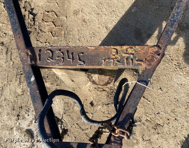 image for item DN8187 Shop built  utility trailer