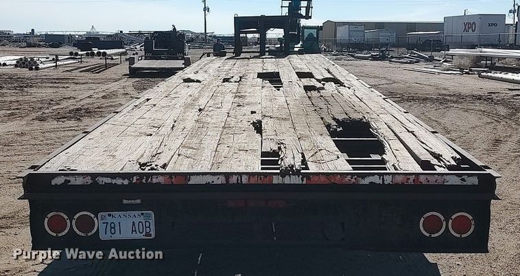 image for item DO3768 1996 L&M  equipment trailer