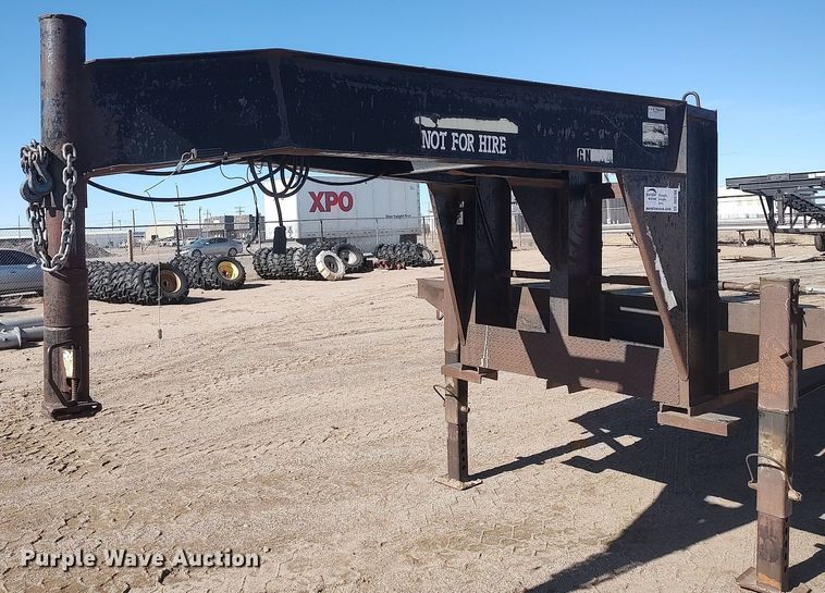 image for item DO3768 1996 L&M  equipment trailer