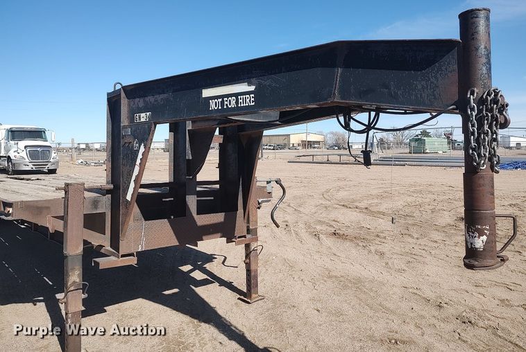 image for item DO3768 1996 L&M  equipment trailer