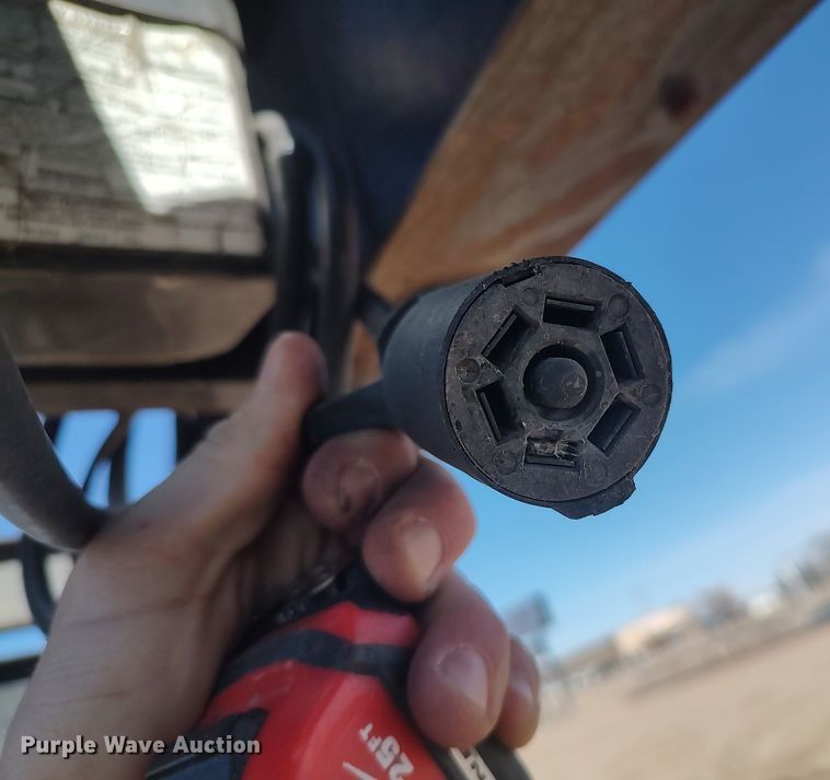 image for item DO3768 1996 L&M  equipment trailer