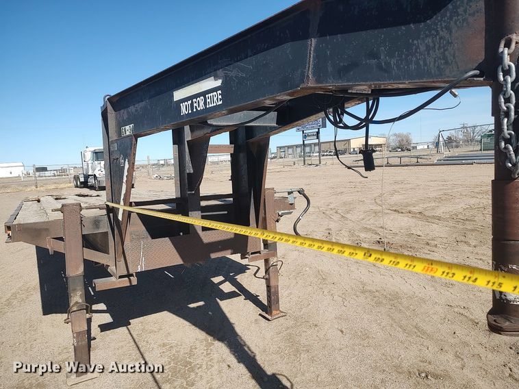 image for item DO3768 1996 L&M  equipment trailer