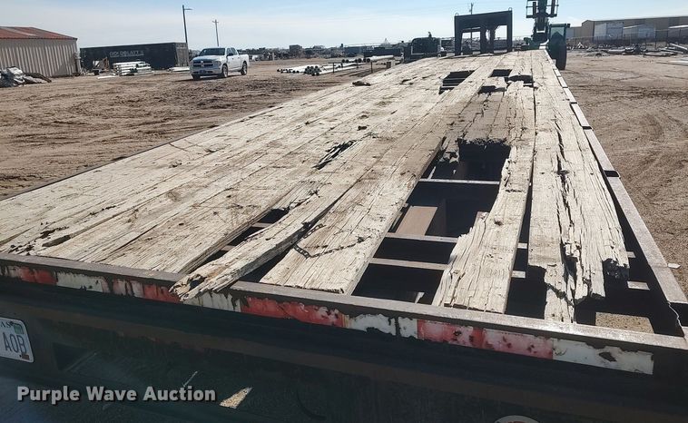 image for item DO3768 1996 L&M  equipment trailer