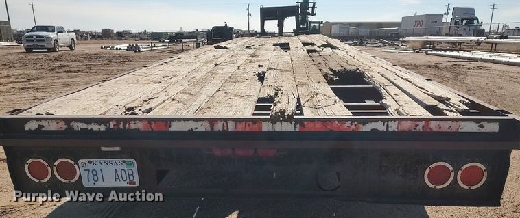 image for item DO3768 1996 L&M  equipment trailer