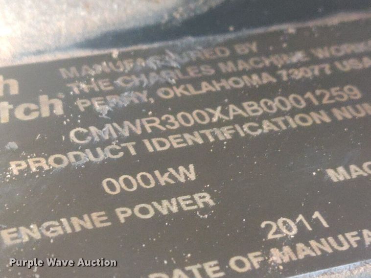 image for item DO3774 2011 Ditch Witch R300  trencher