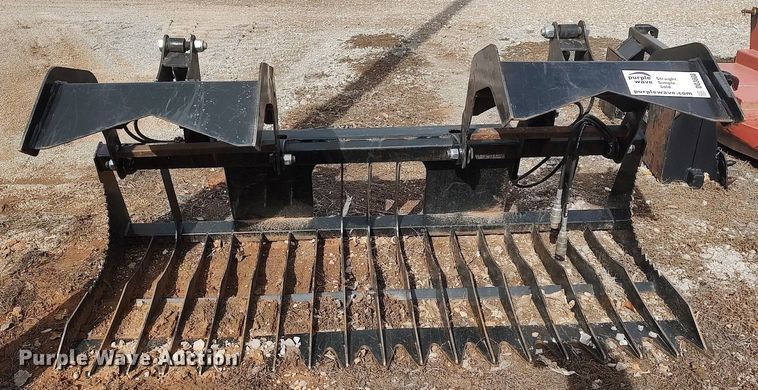 image for item DO3808 80" W skid steer rock grapple bucket