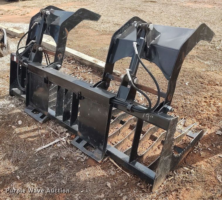 image for item DO3808 80" W skid steer rock grapple bucket