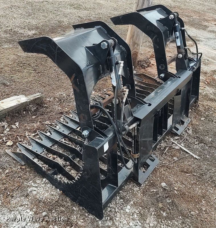 image for item DO3808 80" W skid steer rock grapple bucket