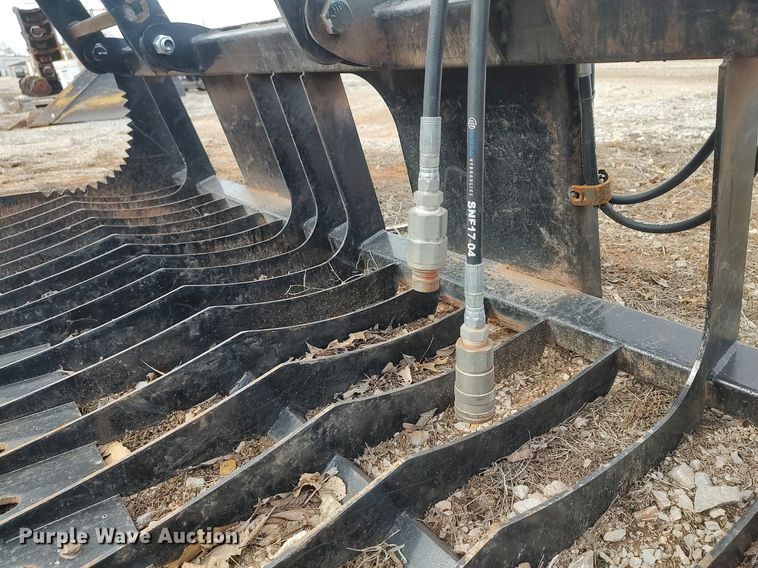 image for item DO3808 80" W skid steer rock grapple bucket