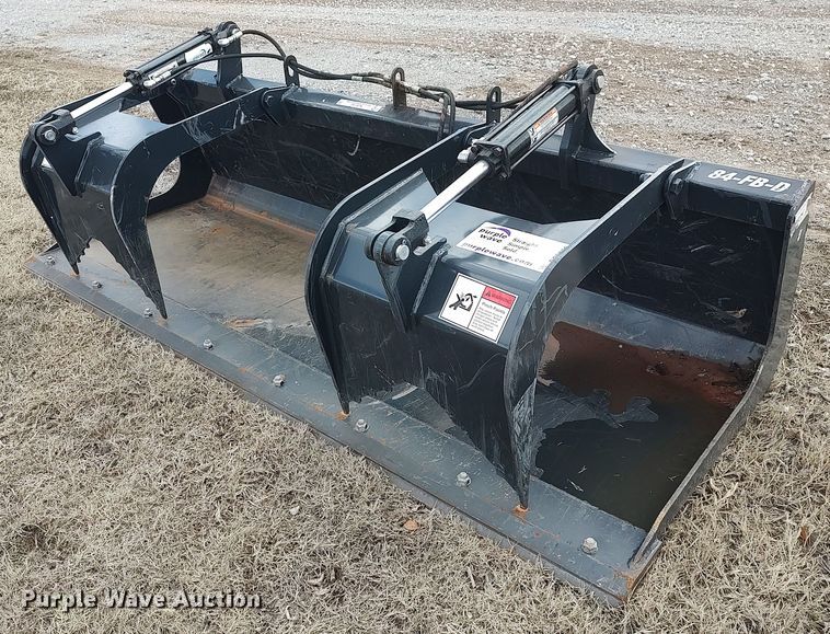 image for item DO3809 Stout 84-FB-D  skid steer grapple bucket
