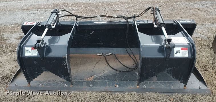 image for item DO3809 Stout 84-FB-D  skid steer grapple bucket