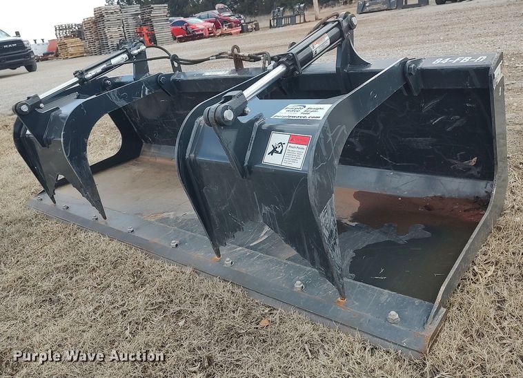 image for item DO3809 Stout 84-FB-D  skid steer grapple bucket